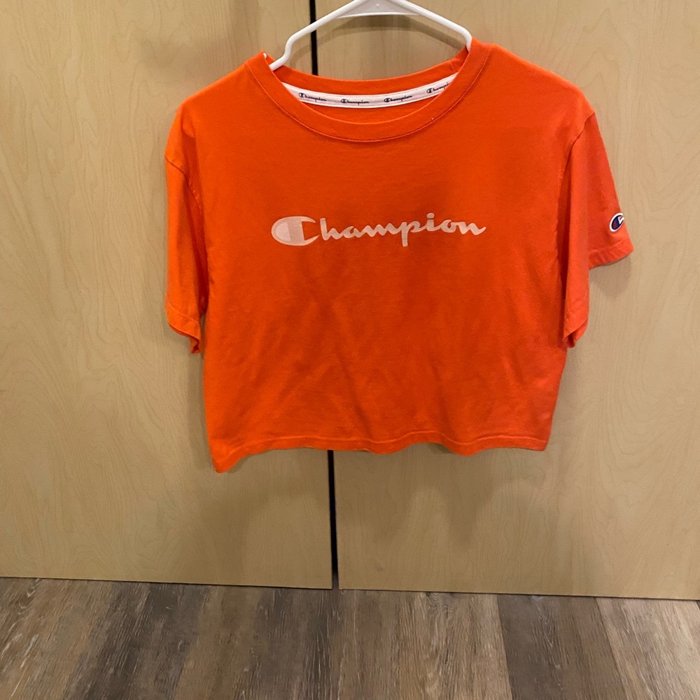 Champion Vibrant Orange Tee